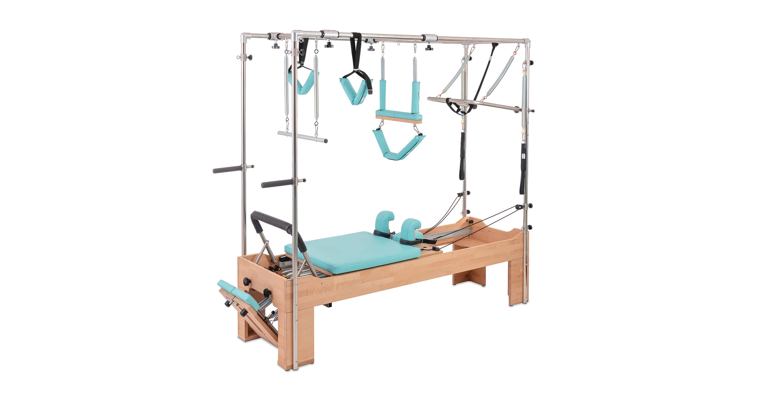 World Pilates - Combinata Cadillac Reformer Chair Combo Lunica First Line