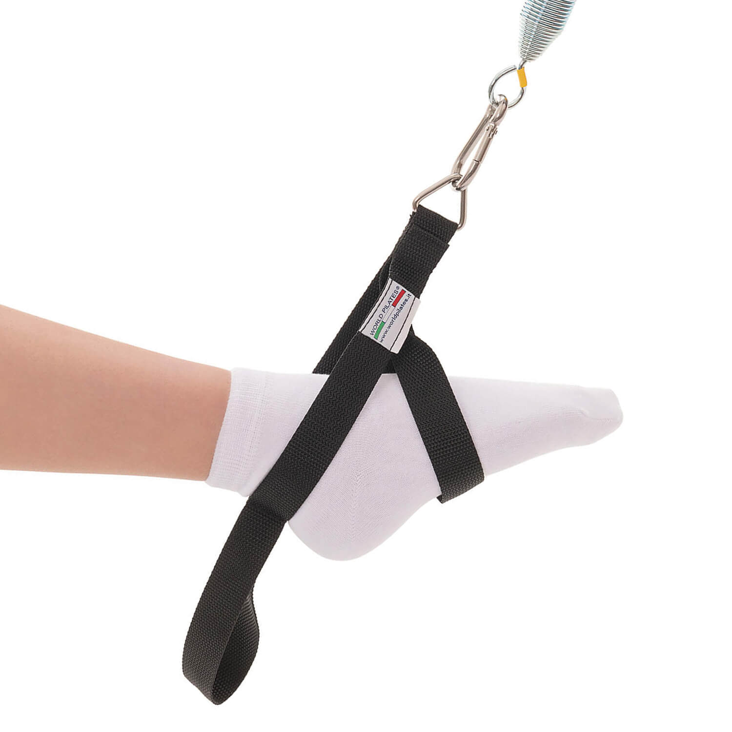 World Pilates - Maniglie Triple in Tessuto con Anello Inox - Fabric Triple Handles with Stainless Steel Hook