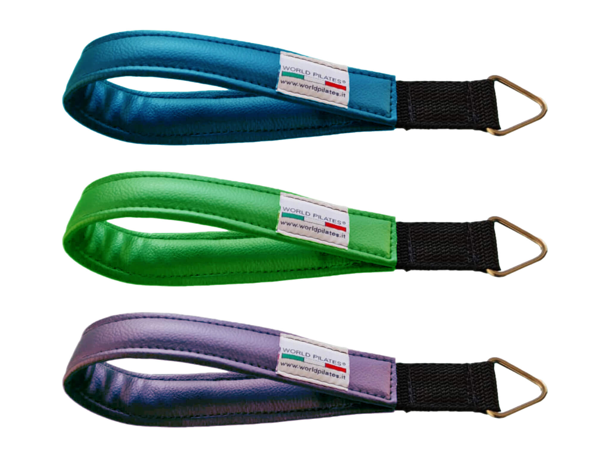 World Pilates - Maniglie Morbide con Anello Inox - Soft Handles with Stainless Steel Ring