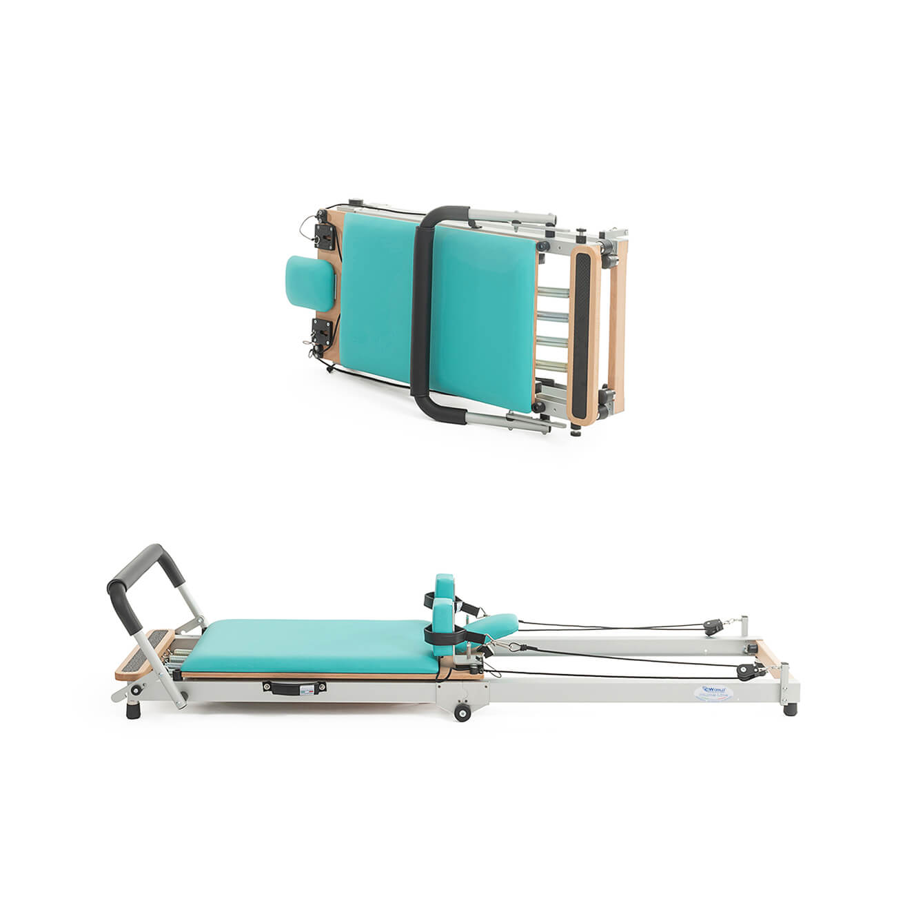 World Pilates Folding Reformer Pieghevole Piuma Line